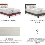 Aberdeen bedframes in different finish