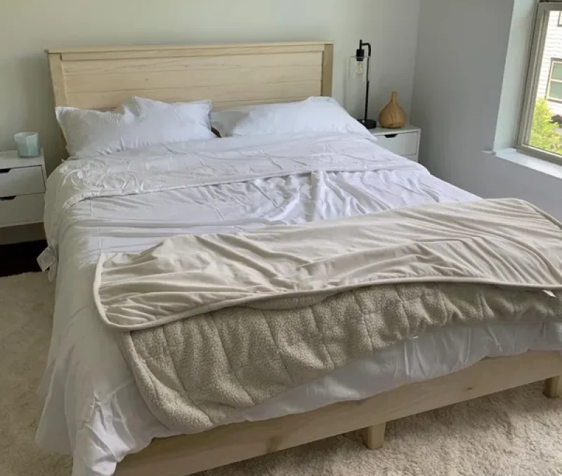 Jing's review image of the aberdeen bedframe